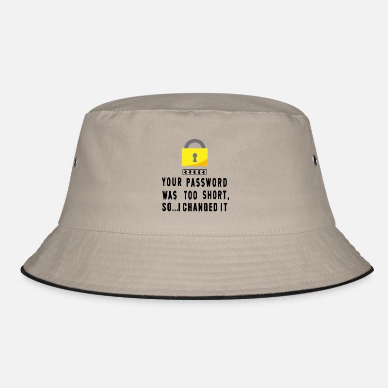 Hacker password Bucket Hat
