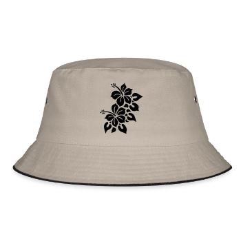 hawaii - Bucket Hat - khaki/black - Front