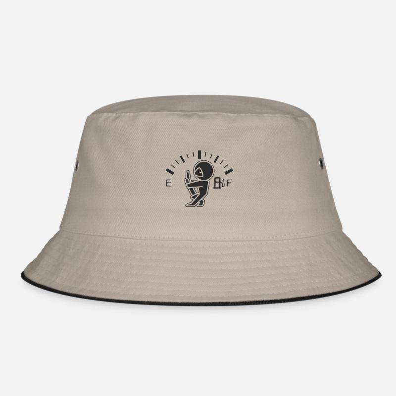 Empty tank Funny Bucket Hat