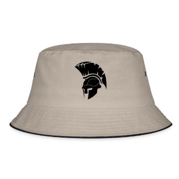 spartan - Bucket Hat - Khaki/Schwarz - Vorne