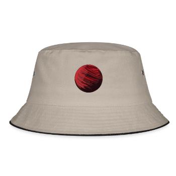 Cercle Cercle Rouge Formes Symobl Planet - Bob - kaki/noir - Devant