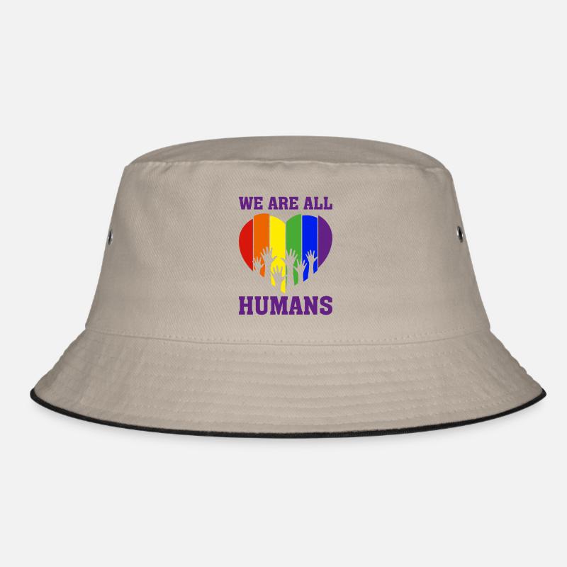 Christopher Streed Day We are ALL HUMANS Geschenk Bucket Hat