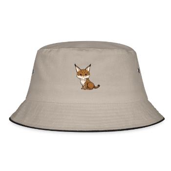 lynx - Bucket Hat - khaki/black - Front