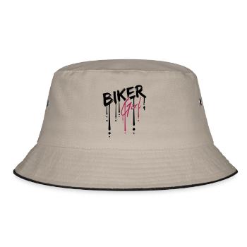 Drop biker girl - Bob - kaki/noir - Devant