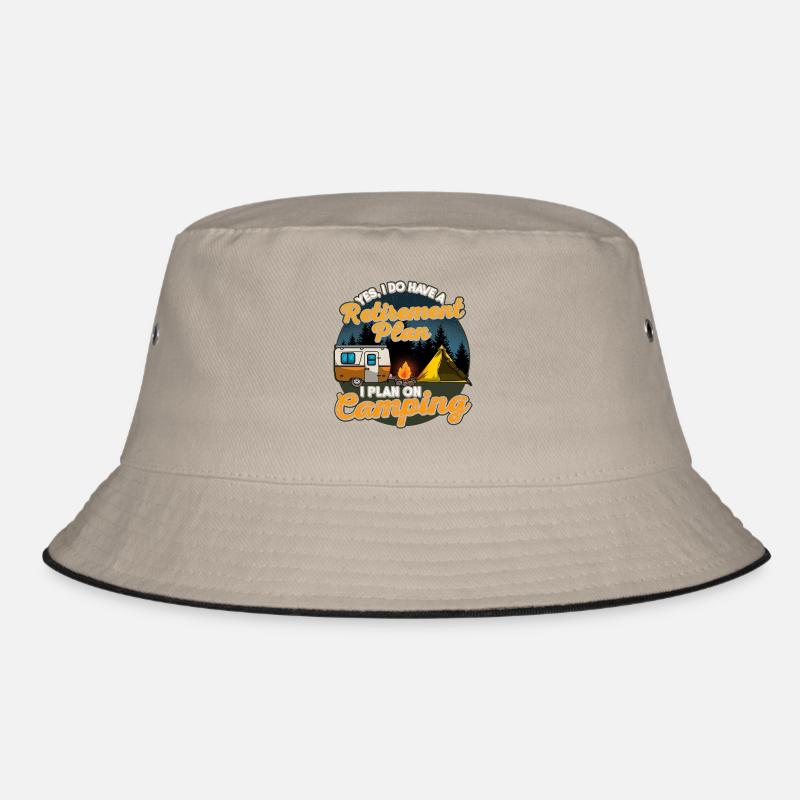 Camping Ruhestand Camper Bucket Hat