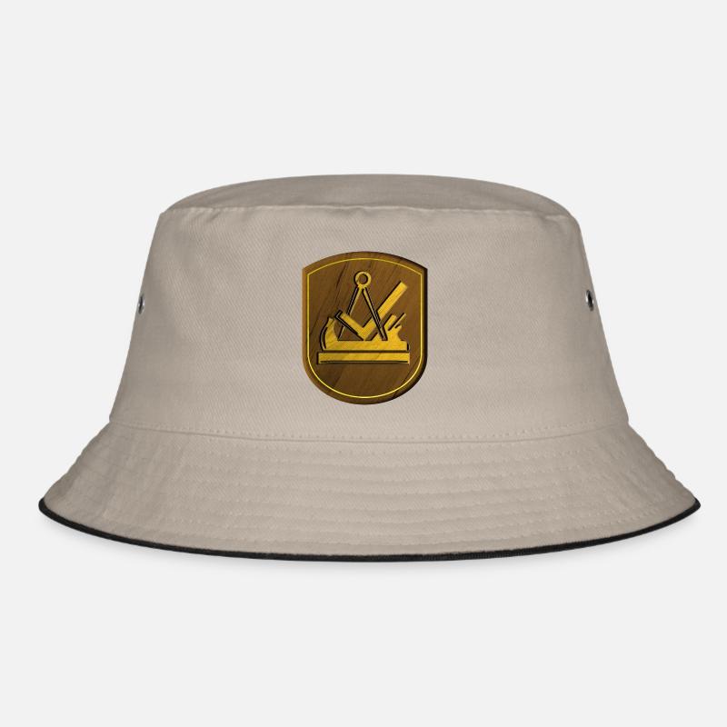Guilde signe charpentier charpentier emblème bois 3D Bob