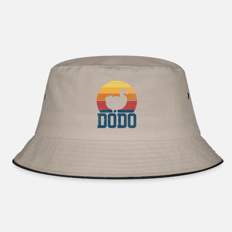 Dodo Birds Birdwatcher Vintage Bucket Hat