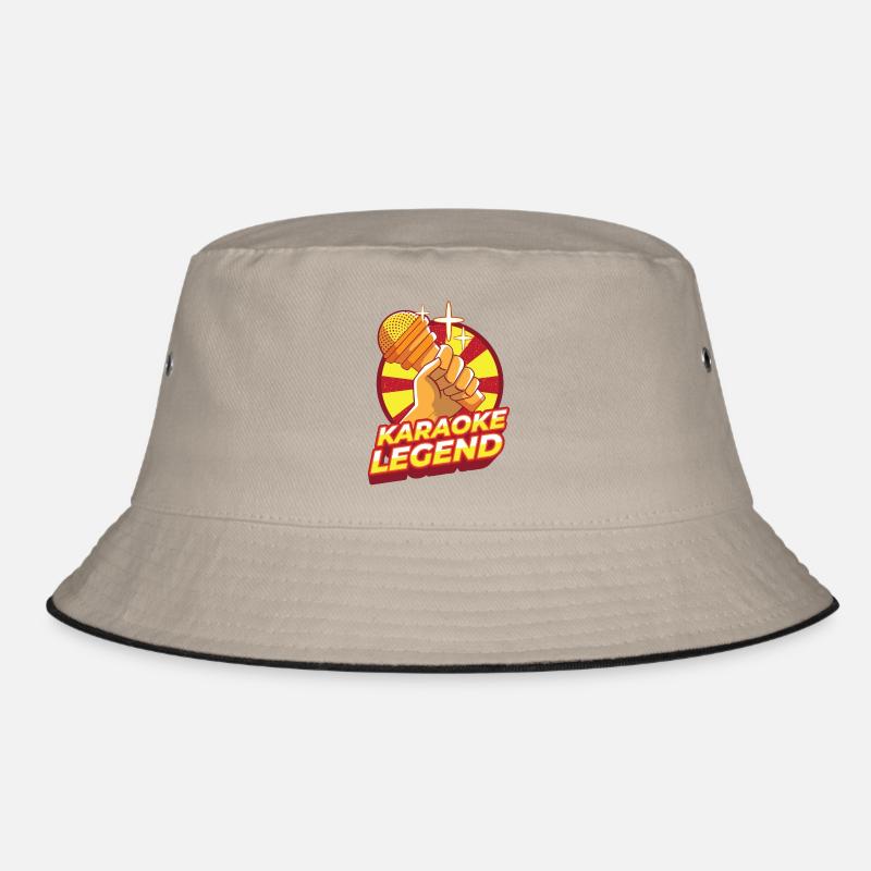 Karaoke singing Bucket Hat