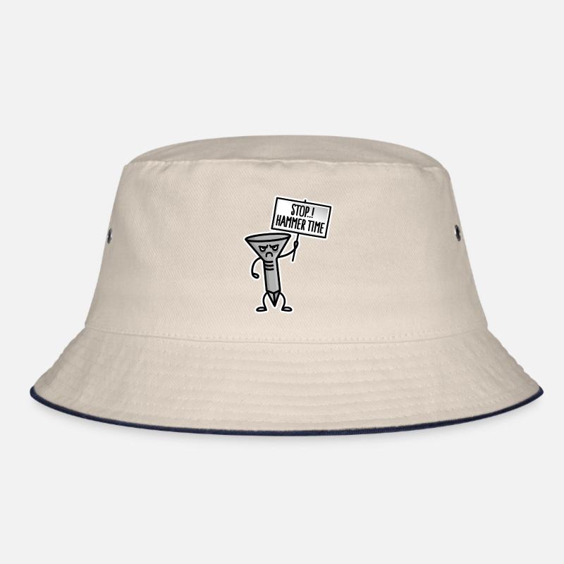 Carpenter, Stop Hammer time, Shoemaker Upholsterer Bucket Hat