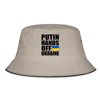 Putin hands off ukraine - Bob - kaki/noir - Devant