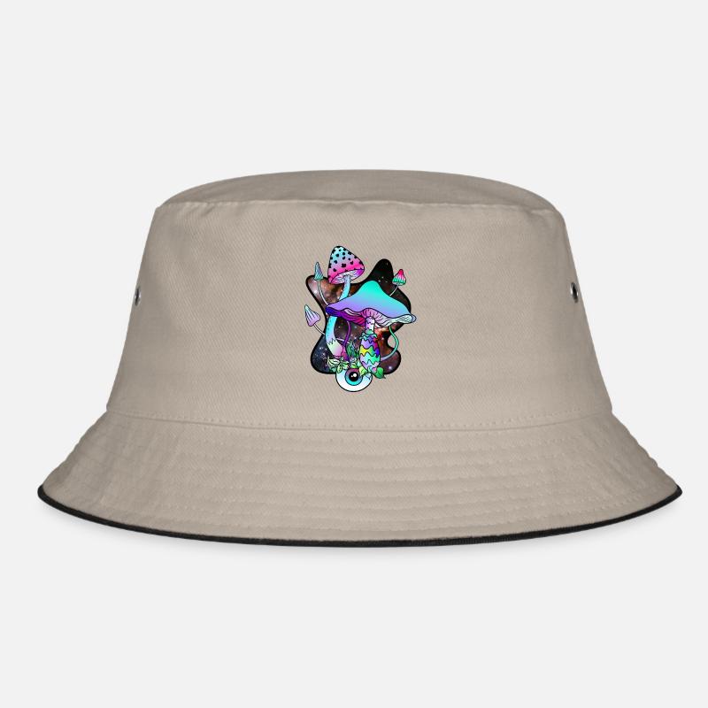 Champignons magiques Champignon coloré Art Goa Psy Trance Bob