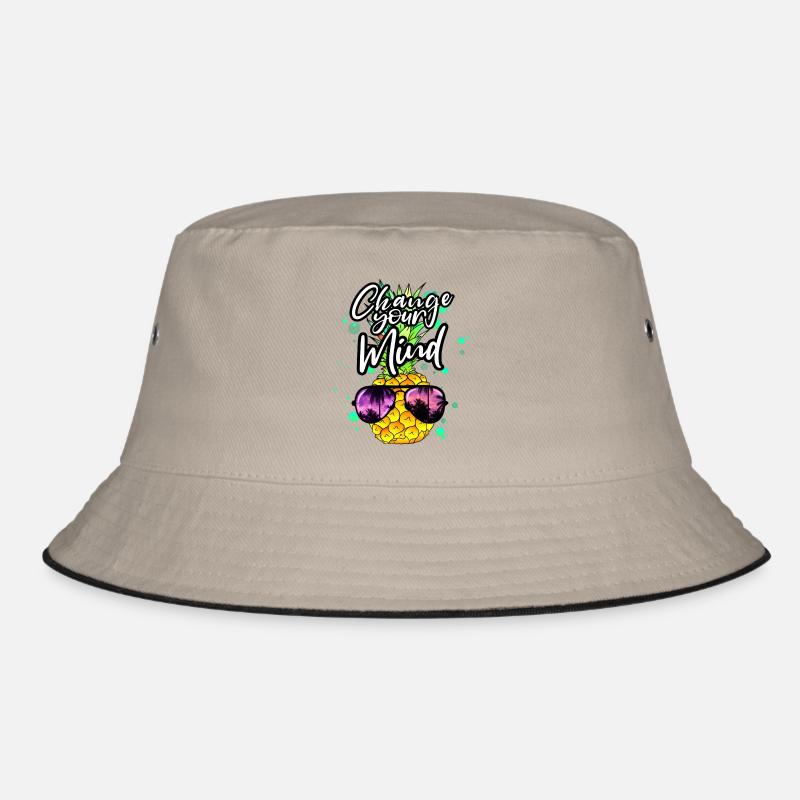 cool pineapple Change your mind Bucket Hat