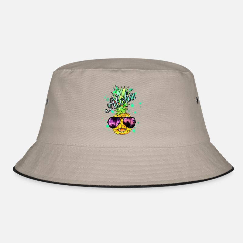 Vampir Ananas mit cooler Sonnenbrille Bucket Hat