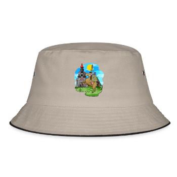 Knight Horse Castle pour les enfants - Bob - kaki/noir - Devant