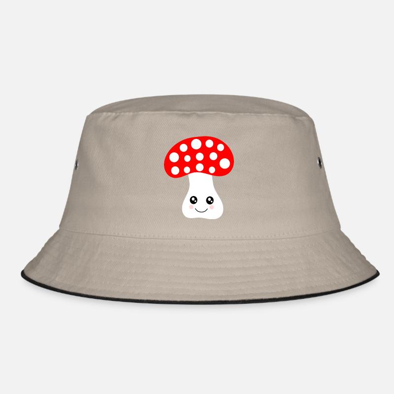 Kawaii, champignon, crapaud Bob