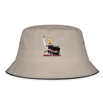 Penalty Killer Floorball v2-red - Bucket Hat - khaki/black - Front