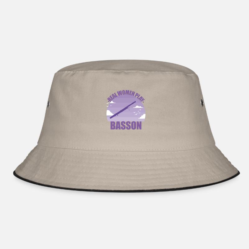 Fagott Instrument Musikerin Mädchen Geschenk Bucket Hat