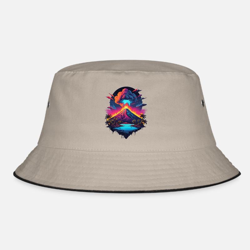 Volcano Eruption Bucket Hat