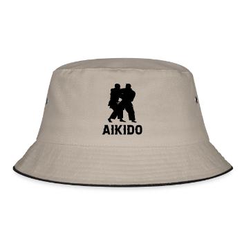 Aikido - Bucket Hat - khaki/black - Front