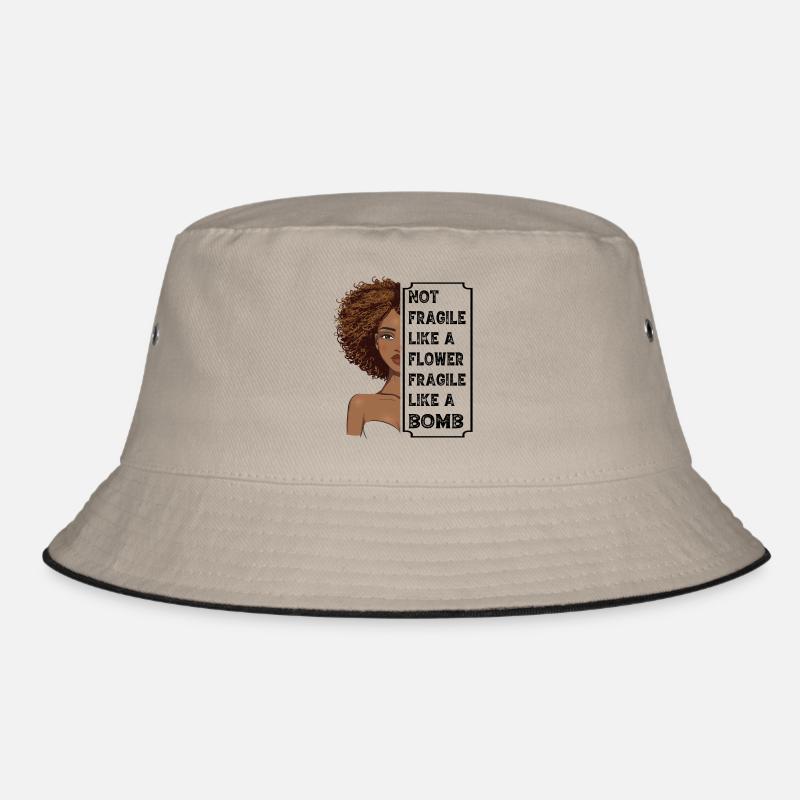 Nicht zerbrechlich wie eine Blume, zerbrechlich wie eine Bombe Bucket Hat