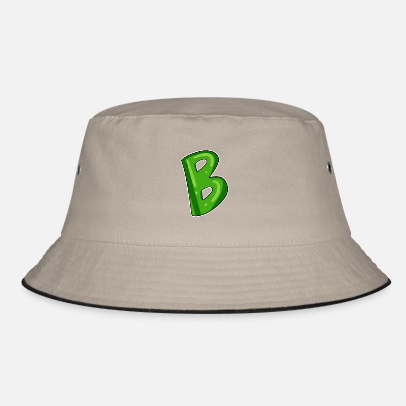 Buchstabe B - Anfangsbuchstabe B Bucket Hat