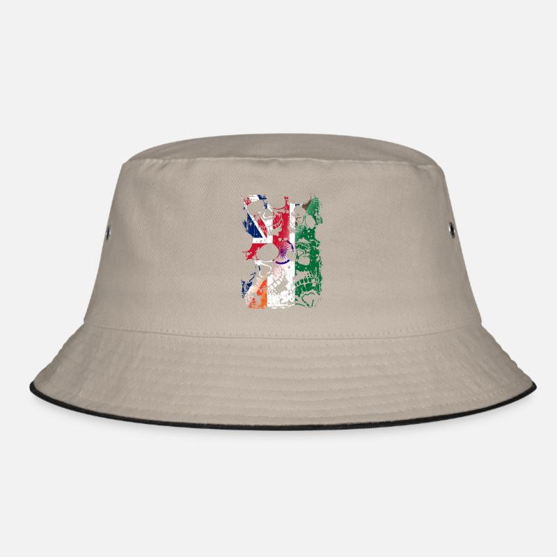 Royaume-Uni Inde Drapeau et crânes Bob