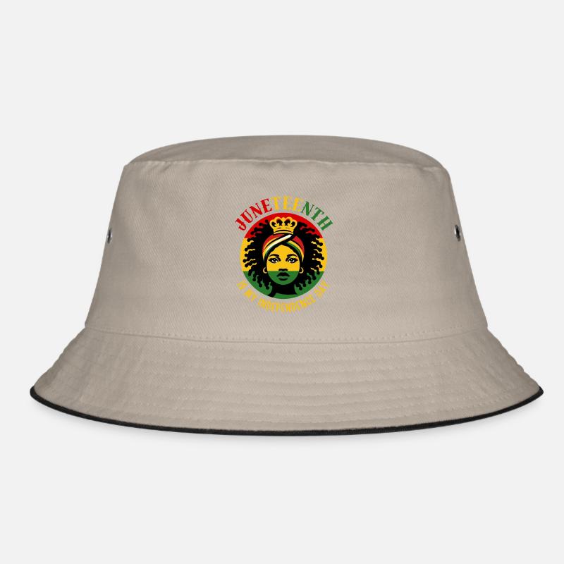 Juneteenth is my independence day Bucket Hat
