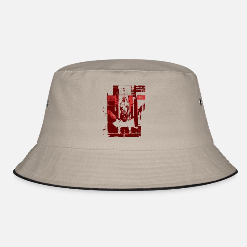delta.freedom_ - Bucket Hat - Khaki/Schwarz