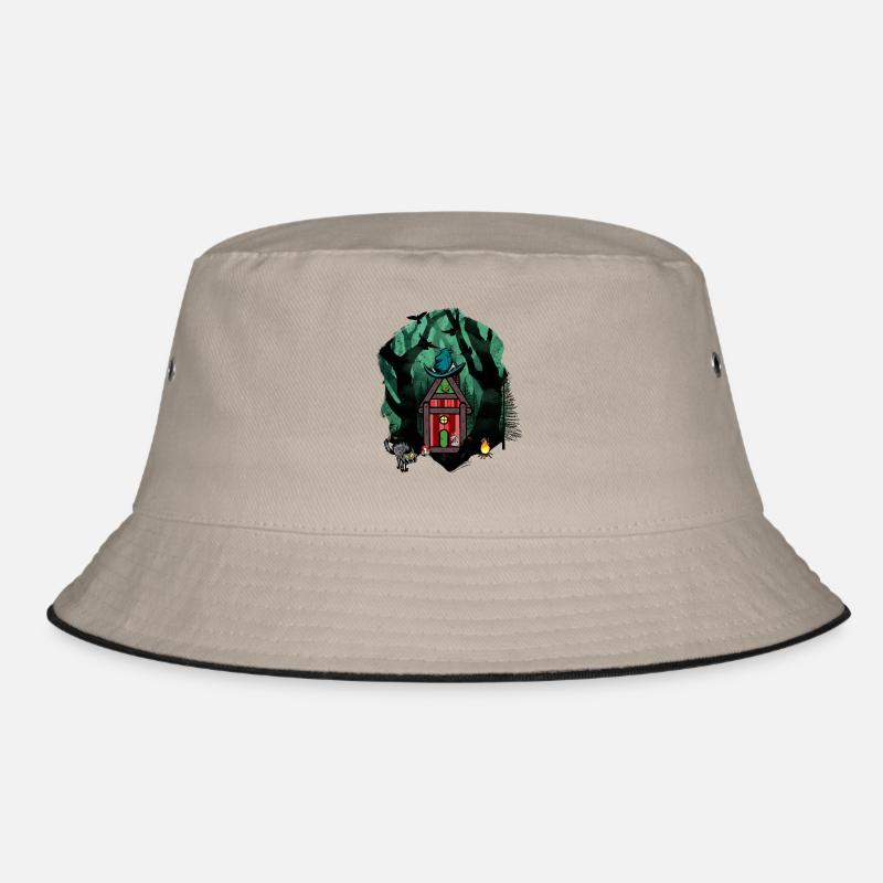 Wald Märchen Märchenfigur Kind Kinder Waldtiere Bucket Hat