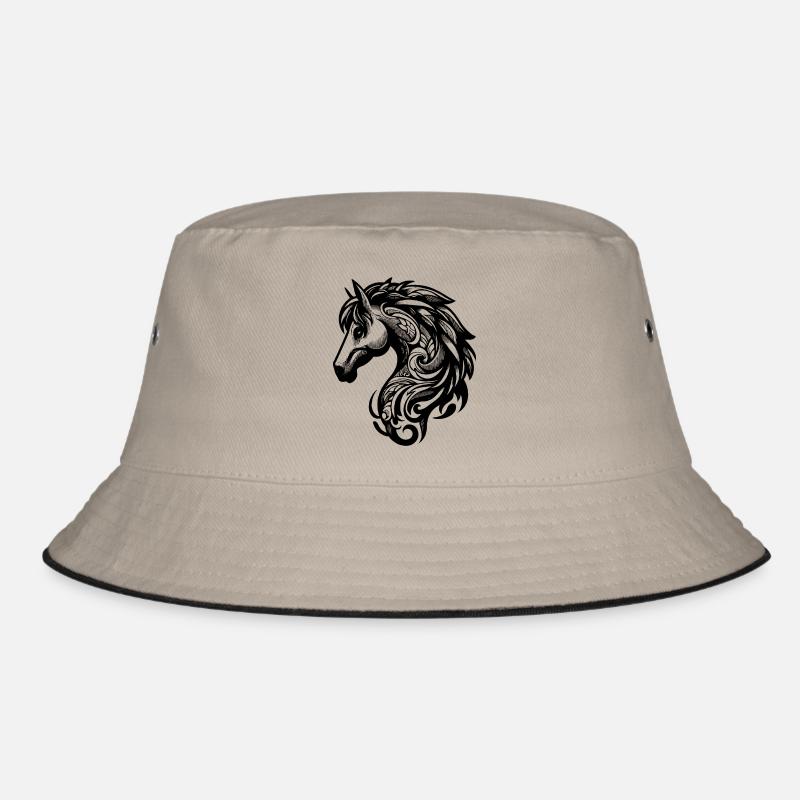 Horse's Head - Wild Elegance Bucket Hat