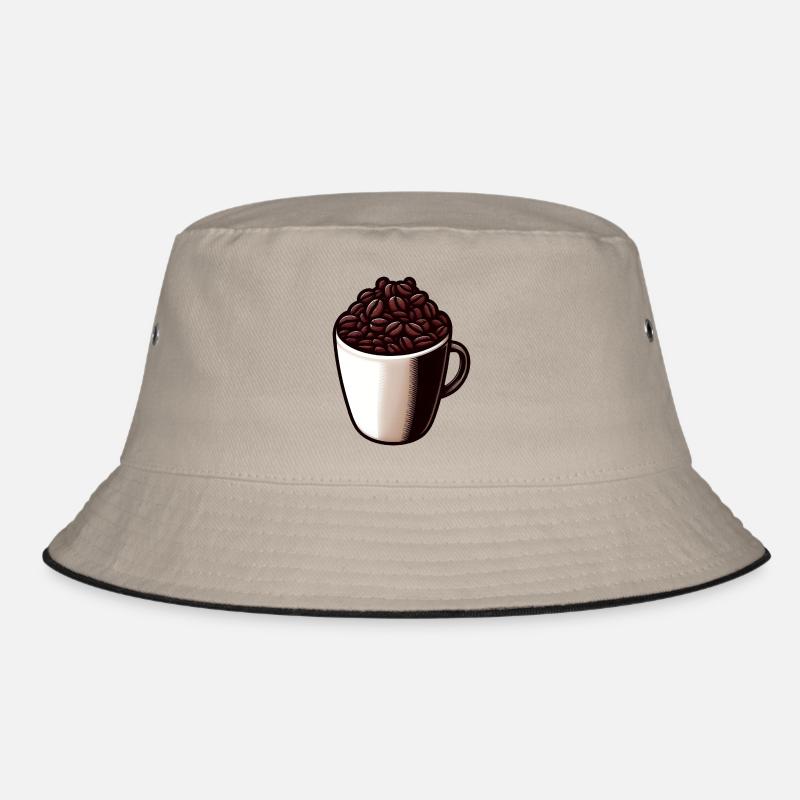 Kaffee Tee - Kaffeetasse - Tee Bucket Hat
