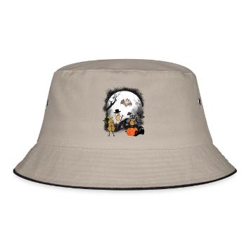 Peanuts Peanut Halloween Midnight - Bucket Hat - khaki/black - Front