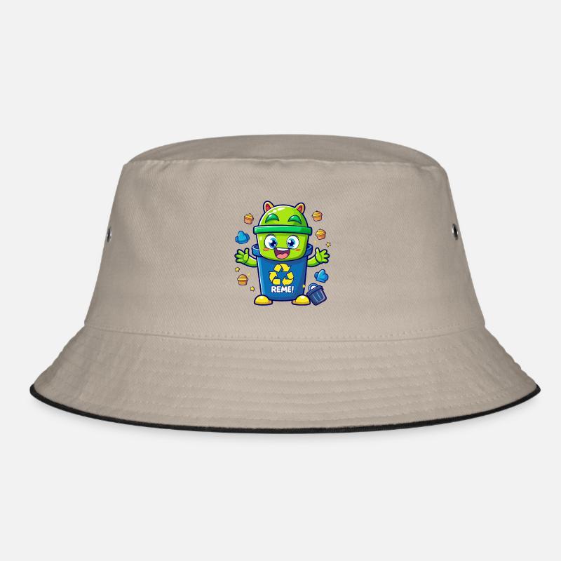 GARBAGE CANS Bucket Hat