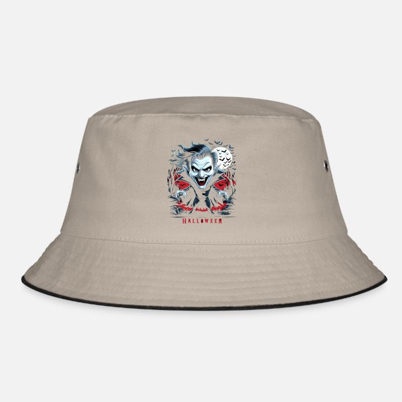 Gothic Halloween Horror Bucket Hat