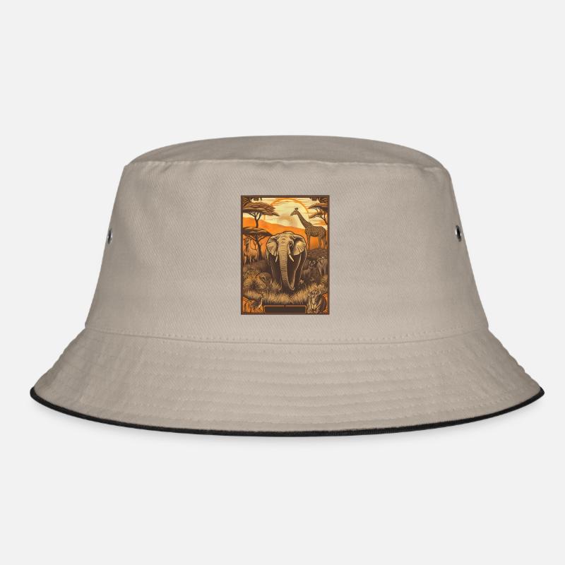 Die Tiere Afrikas Bucket Hat