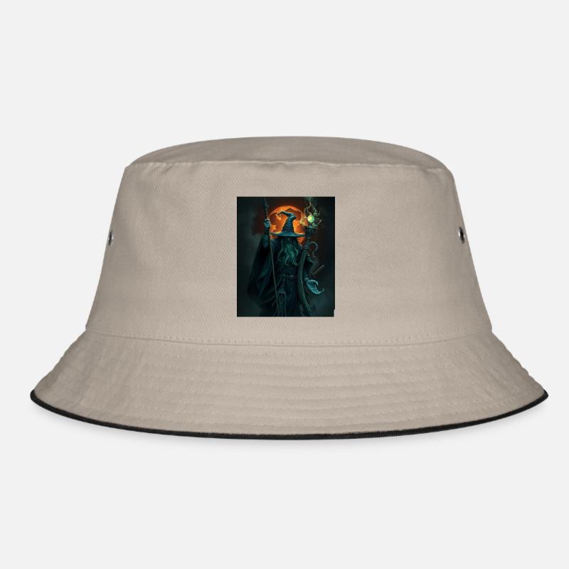 Magician - Bucket Hat - khaki/black