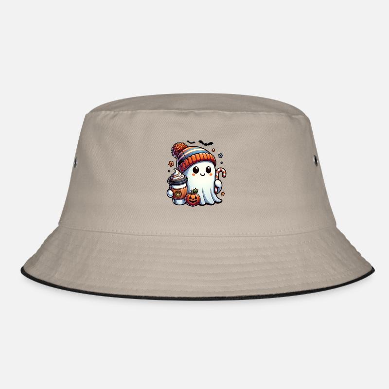Halloween süßer Geist Shirt - Kaffeeshirt Bucket Hat