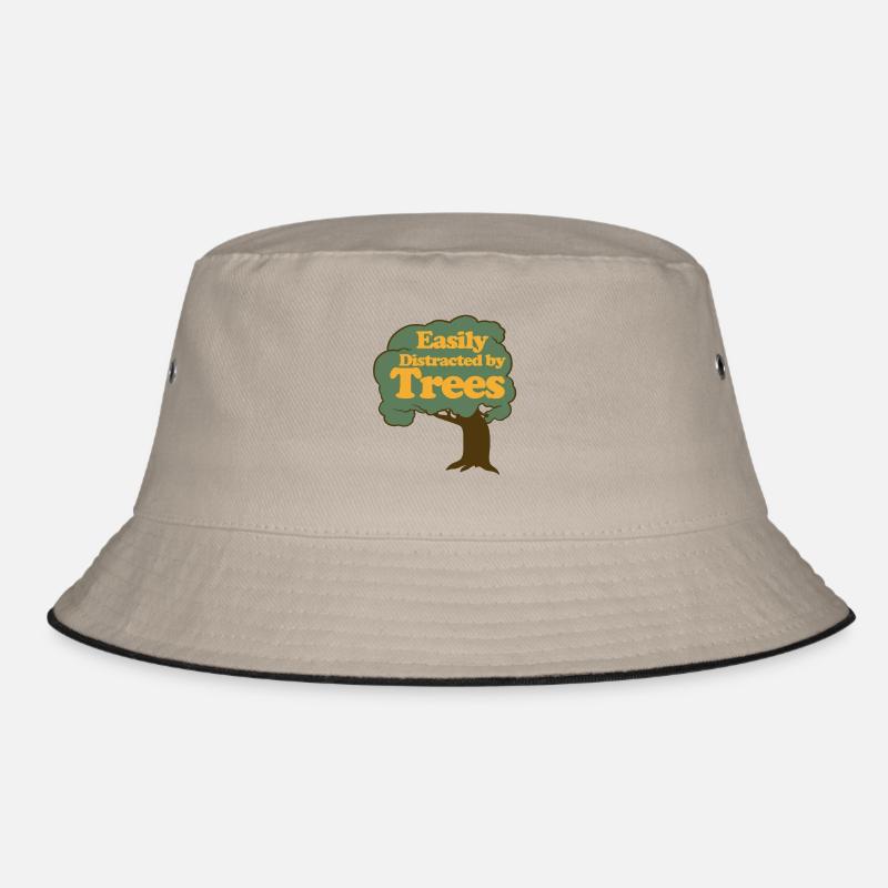 Easily Distracted by Trees Bucket Hat