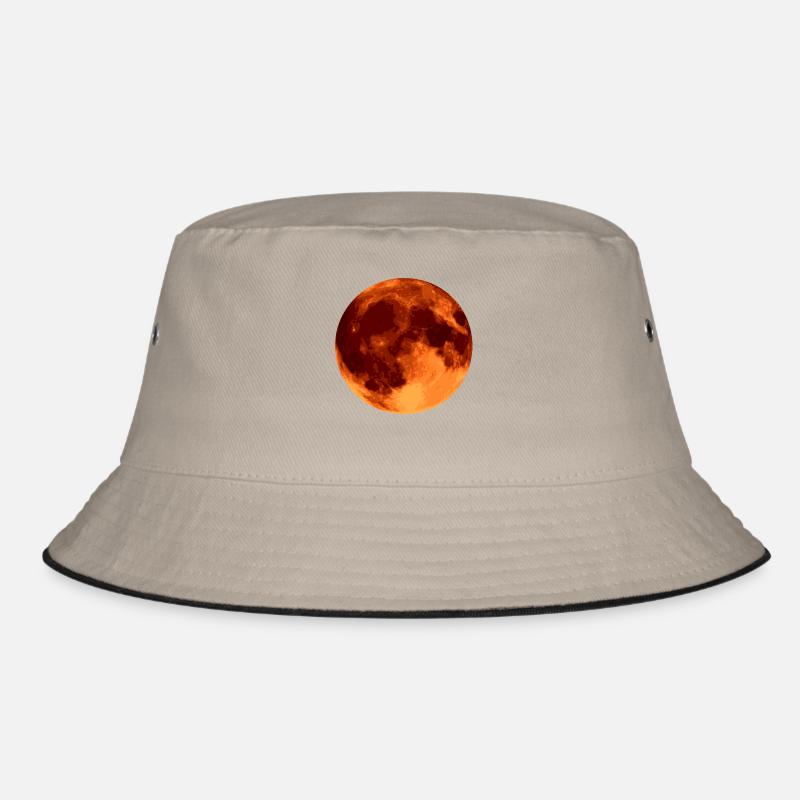 Moon Full Moon Supermoon Bucket Hat