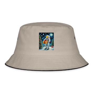 Astronaute Fête de Noël Astronaute Noël - Bob - kaki/noir - Devant