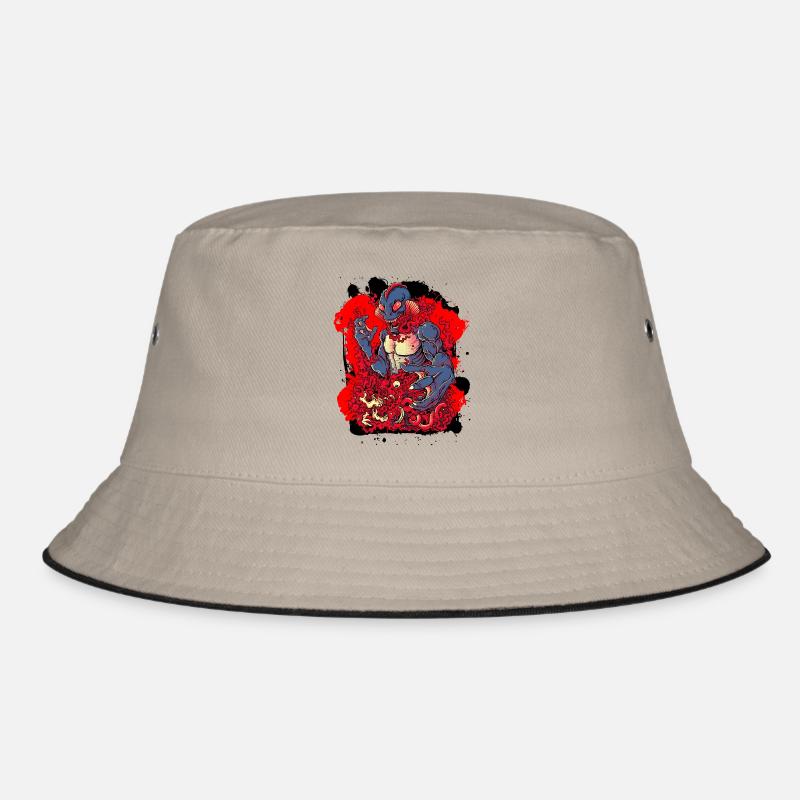 Fantasy Horror Creature - Death Lagoon Bucket Hat