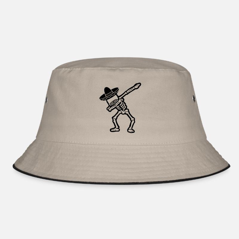 Cool Skull Dabbing Bucket Hat