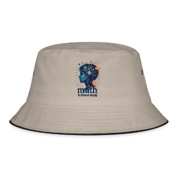MATHEMATICS - Bucket Hat - khaki/black - Front