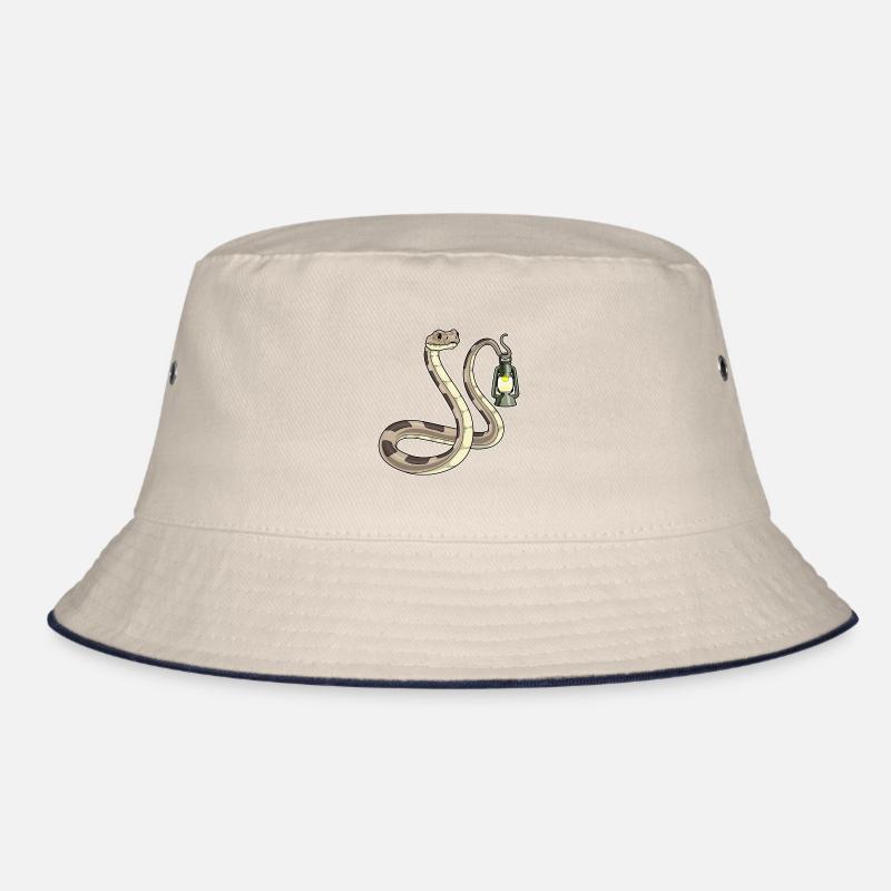Snake Lantern Bucket Hat