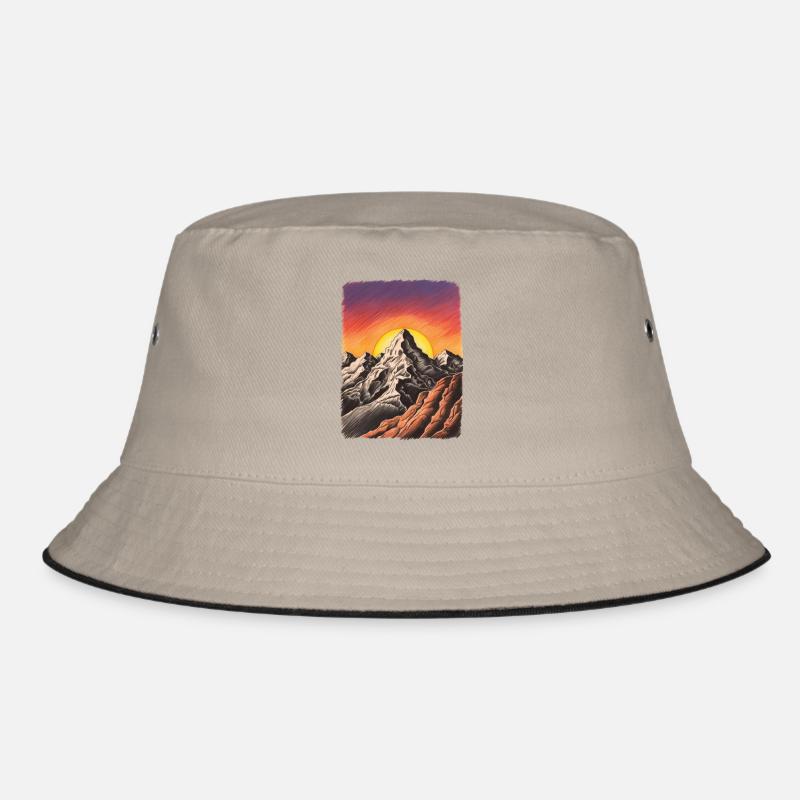 Mountain Sunset Bucket Hat