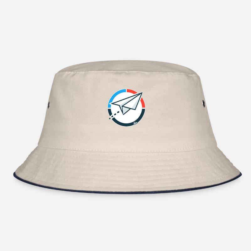 Fliegendes Papierflugzeug Bucket Hat