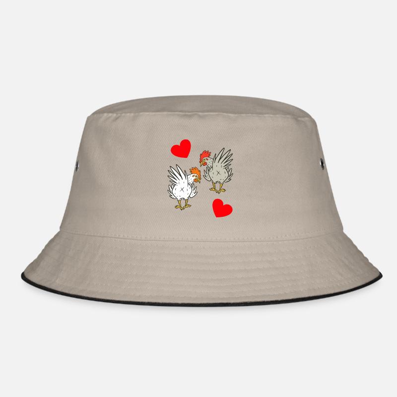 Chicken, chickens, poultry Bucket Hat