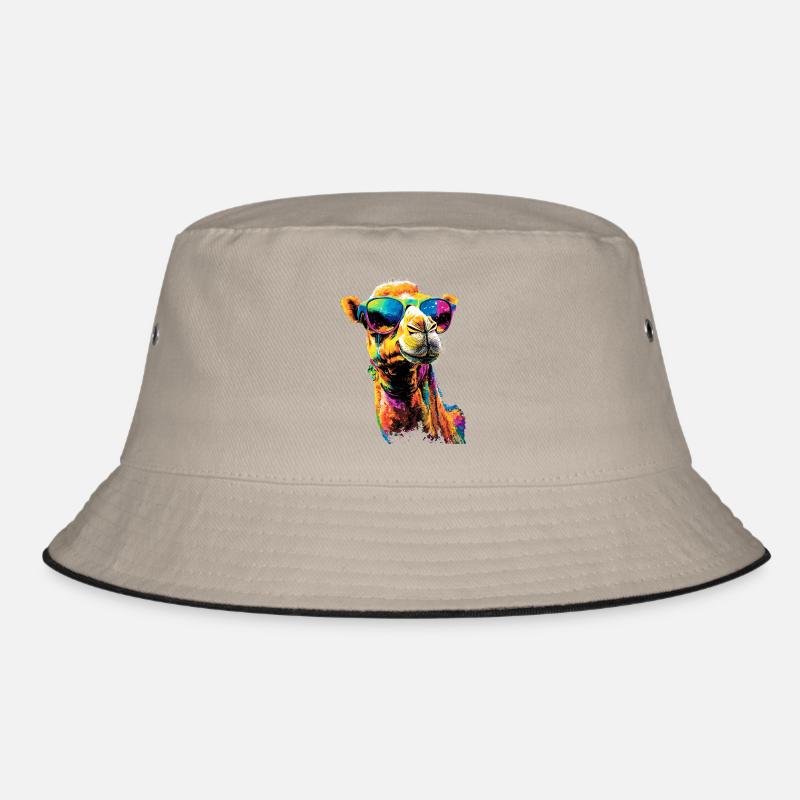 Camel Dromedary Bactrian Camel Gift Camels Bucket Hat