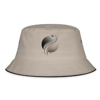 STOA SENECA - Bucket Hat - Khaki/Schwarz - Vorne