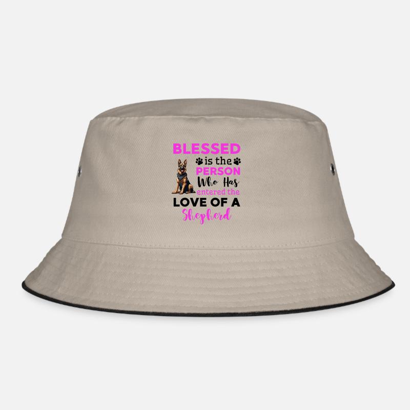 Deutscher Schäferhund Liebe Hundehalter Bucket Hat